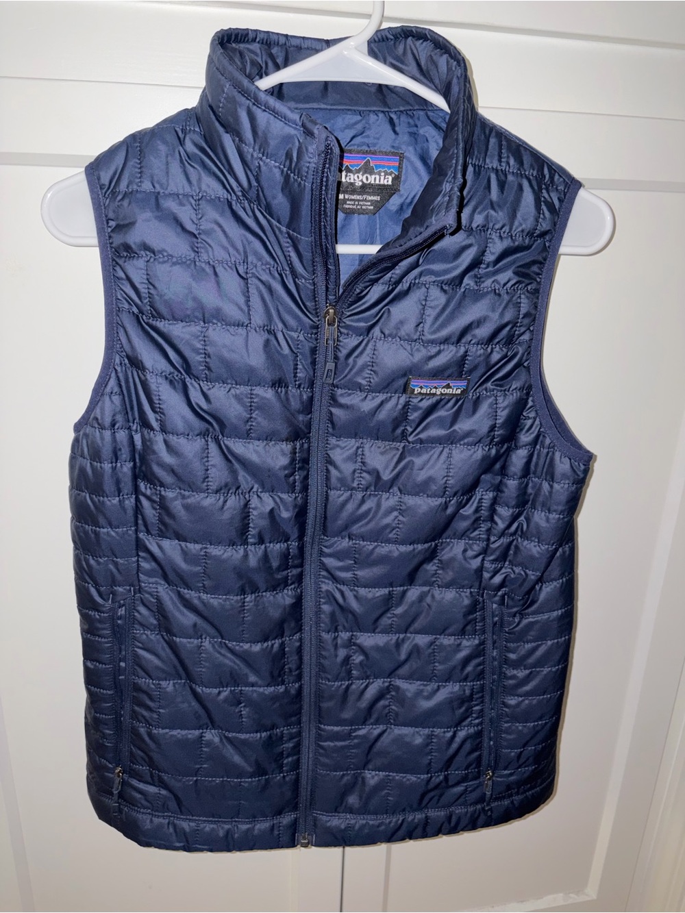 Patagonia Navy Quilted Insulated Vest
